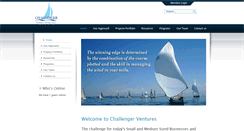 Desktop Screenshot of challengerventures.net